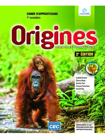 Origines 1 cahier d'activité version papier et accès numérique