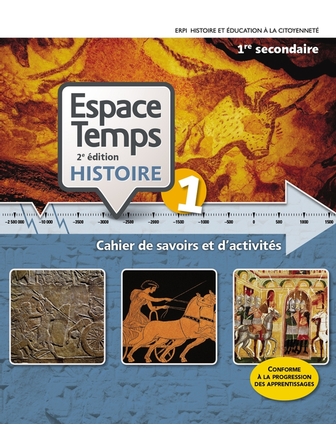 Espace temps histoire 1 version papier et accès numérique