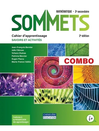 Sommets 3 version papier et accès numérique 2e édition