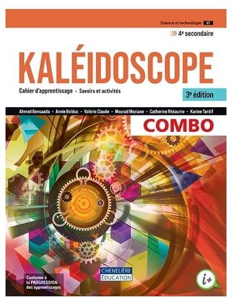 Kaléidoscope 4 ST cahier version papier et accès numérique
