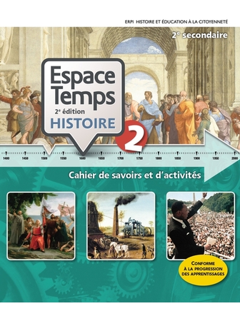 Espace temps histoire 2 version papier et accès numérique