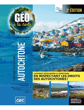 Géo à la carte 2 fascicule Autochtone version papier et accès numérique