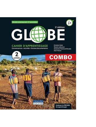 Globe 5 cahier d'apprentissage 2 unités version papier et numérique