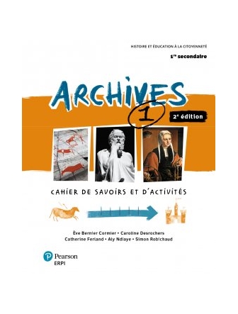 Archives 1 cahier de savoirs et d'activités papier et accès numérique