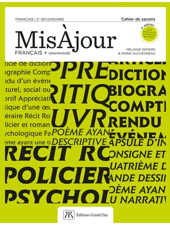 Misàjour français + grammaire 2