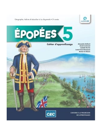 Épopées 5e cahier d'apprentissage