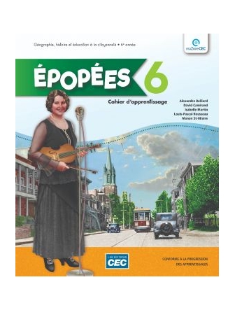 Épopées 6e cahier d'apprentissage