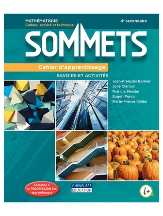 Sommets 4 CST version papier 2e édition