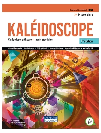 Kaléidoscope 4 ST cahier version papier
