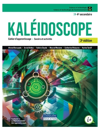 Kaléidoscope 4 ST-STE cahier version papier