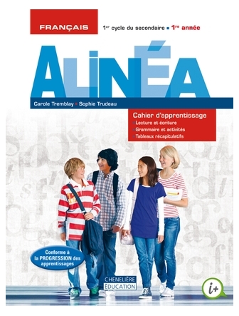 Alinéa 1 cahier d'apprentissage version papier et accès numérique