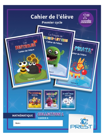 Prest-math 1 cahier A/B 123/456
