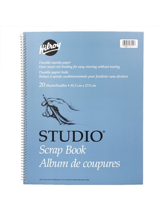 Album de coupures studio 20 pages 35,5 cm X 27,9 cm