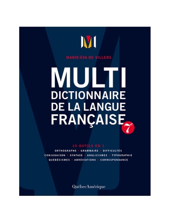 Multidictionnaire de la language française - 7e edition 2021