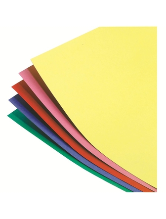 Grand carton affiche de présentation 22x28' couleurs assorties