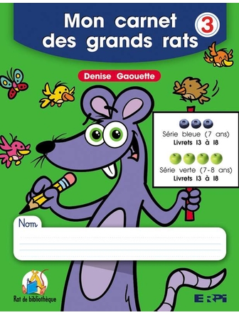 Mon carnet des grands rats 3