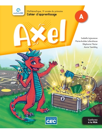Axel 3 cahier A/B version papier 3e année du primaire