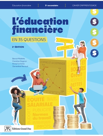 Éducation financière en 35 questions cahier d'apprentissage version papier