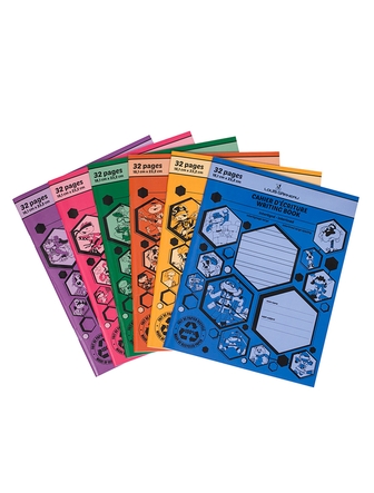 Petit cahier interligné large LG25 couleurs assorties