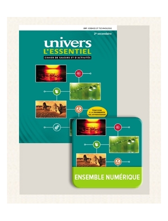 Univers l'essentiel 2 version papier et accès numérique