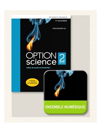 Option science chimie version papier et accès numérique