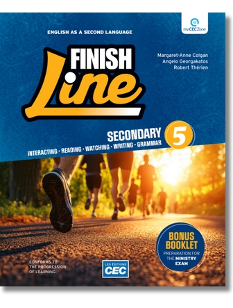 Finish line 5 version papier avec exercices interactifs