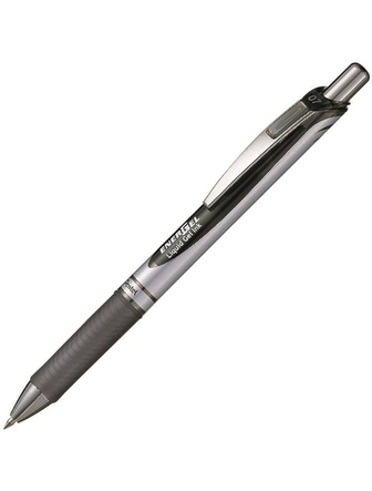 Stylo à bille rétractable énergel 0.7mm noir