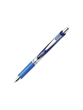 Stylo à bille rétractable énergel 0.7mm bleu