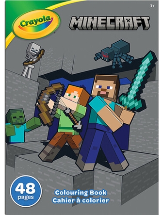 Cahier à colorier Minecraft 48 pages