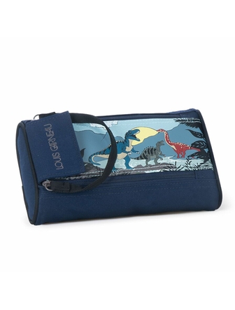Étui à crayons 2 zippers LG dinosaures