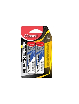 Mines 0,7mm HB Black'Peps paquet de 2