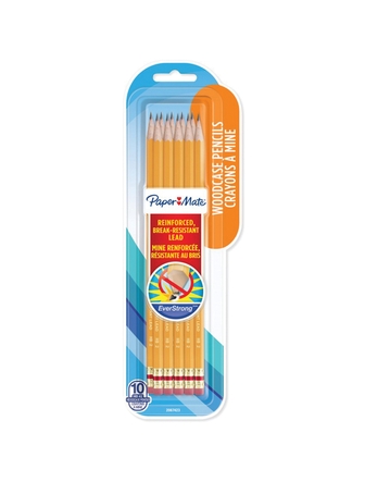 Crayons à mine Papermate Everstrong boîte de 10
