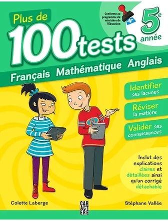 Plus de 100 tests pour se préparer et réussir ! - 5e année