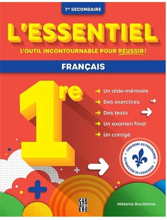 L'essentiel 1re secondaire - Français