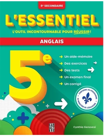 L'essentiel 5e secondaire - Anglais