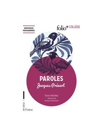 Paroles : texte intégral (version papier)
