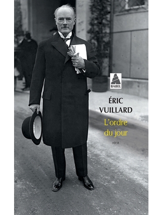 L'ordre du jour : récit