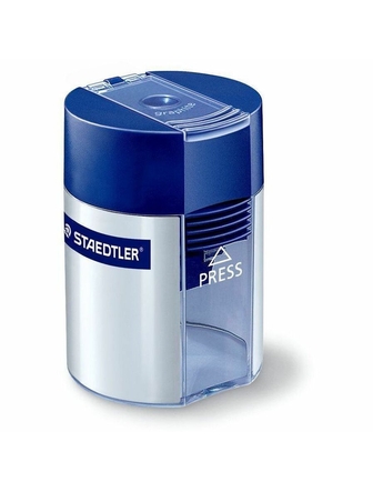 Taille-crayon a 1 trou avec couvercle rabattable