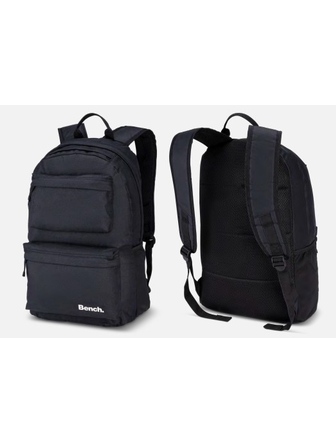 Sac à dos Bench noir 15,6 pouces à trois compartiments