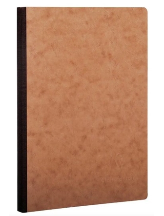 Carnet Agebag dot tabac 192 pages (14.8X 21cm)