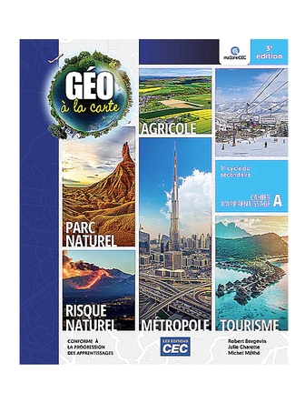 Géo à la carte 1 cahier version papier