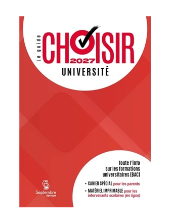 Guide choisir - Université 2027