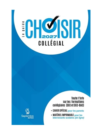 Guide choisir - Collégial 2027