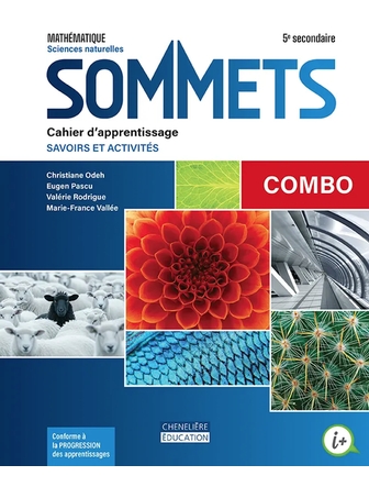 Sommets SN 5e secondaire version papier et accès numérique