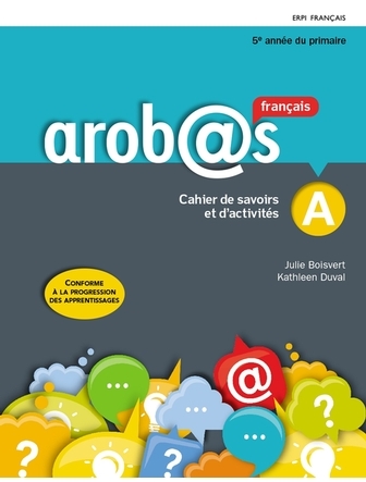 Arobas 5e année avec fascicules de révision